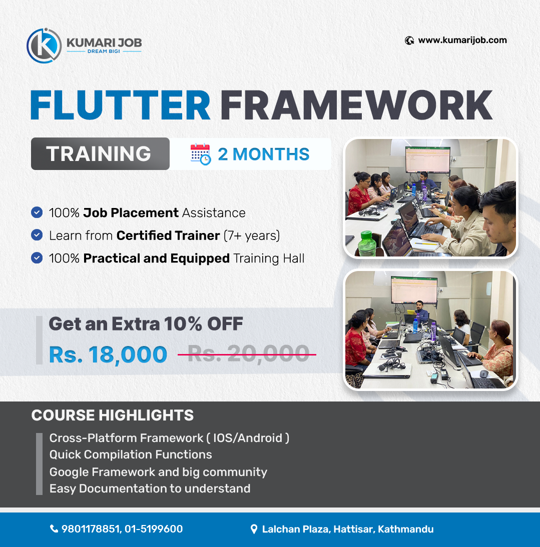 Flutter Framework Training in Nepal